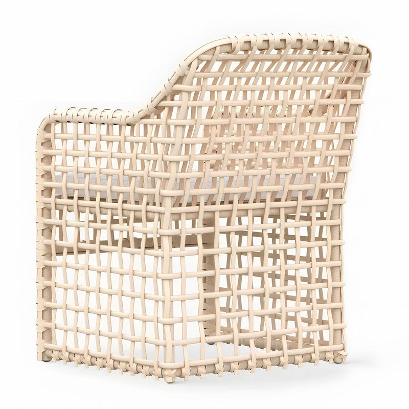 Lounge Chair Rattan Wicker with Cushion