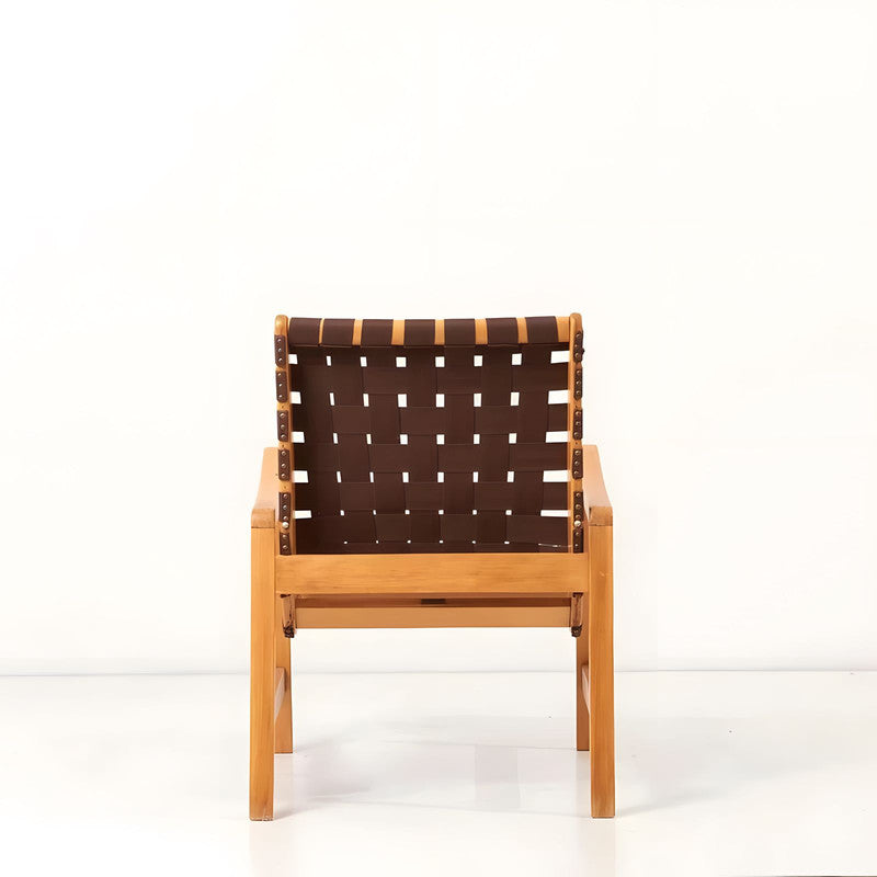 Webbing Rattan Lounge Chair