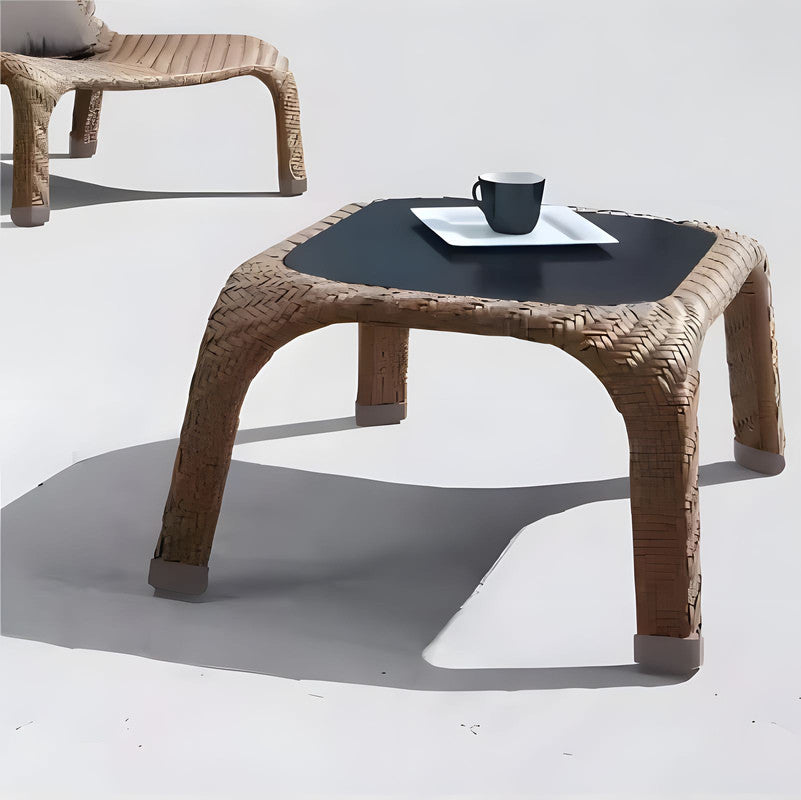Rattan Hand-Made Small Balcony Furniture