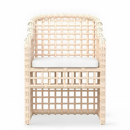 Lounge Chair Rattan Wicker with Cushion