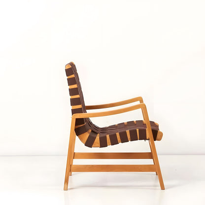 Webbing Rattan Lounge Chair