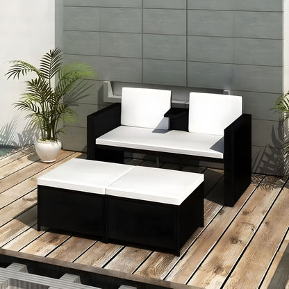 4-piece Garden Lounge Set