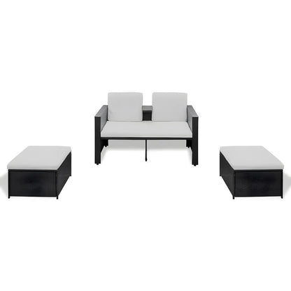 4-piece Garden Lounge Set