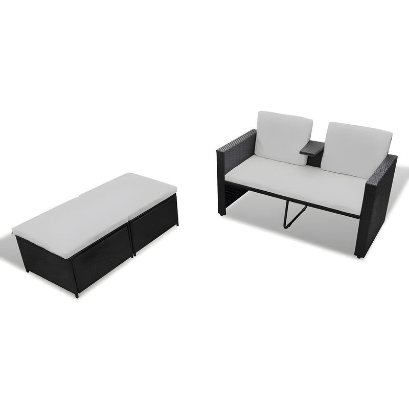4-piece Garden Lounge Set