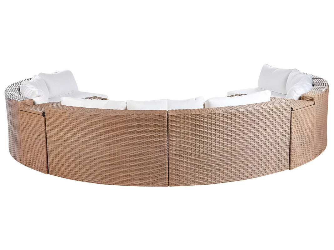 9-Person Lounge Set with Storage & Weather Resistance