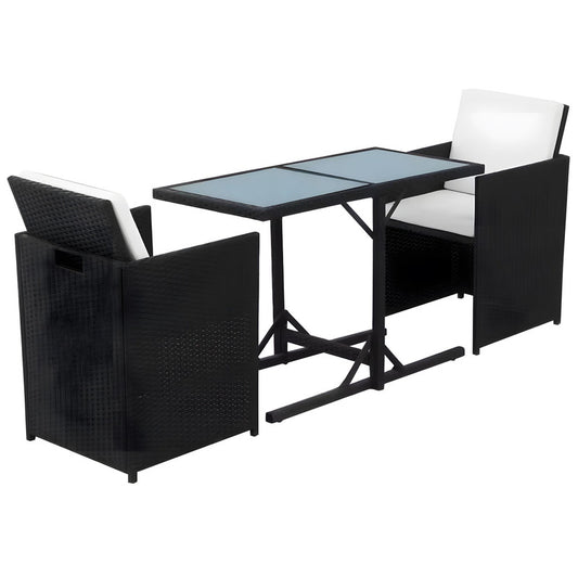Weatherproof PE Rattan Dining Set for Elegant Outdoor Living