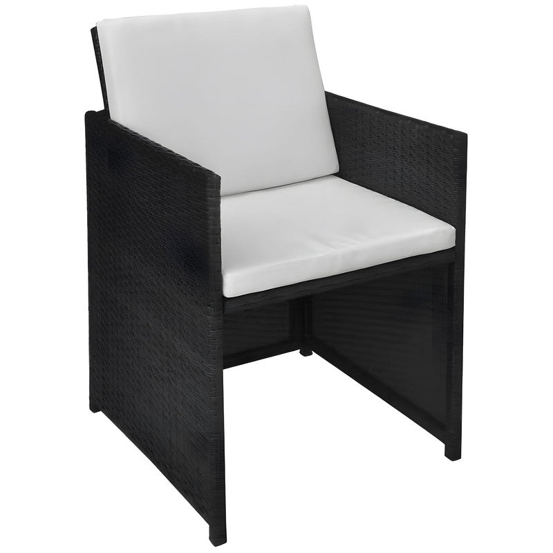 Weatherproof PE Rattan Dining Set for Elegant Outdoor Living