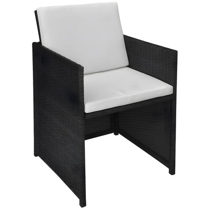Weatherproof PE Rattan Dining Set for Elegant Outdoor Living