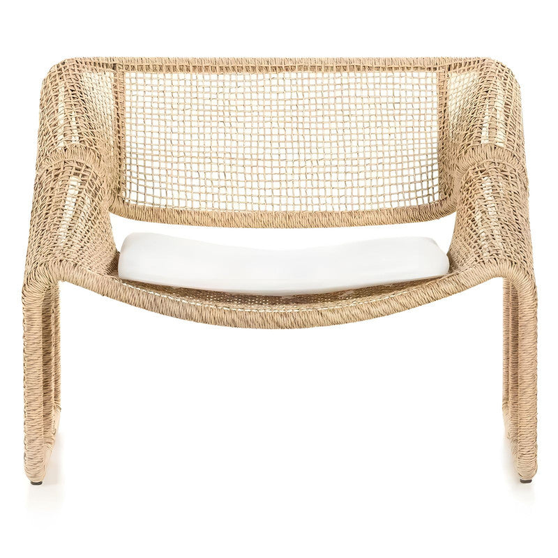 Chair with Cushion and Rattan