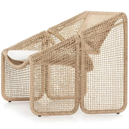 Chair with Cushion and Rattan