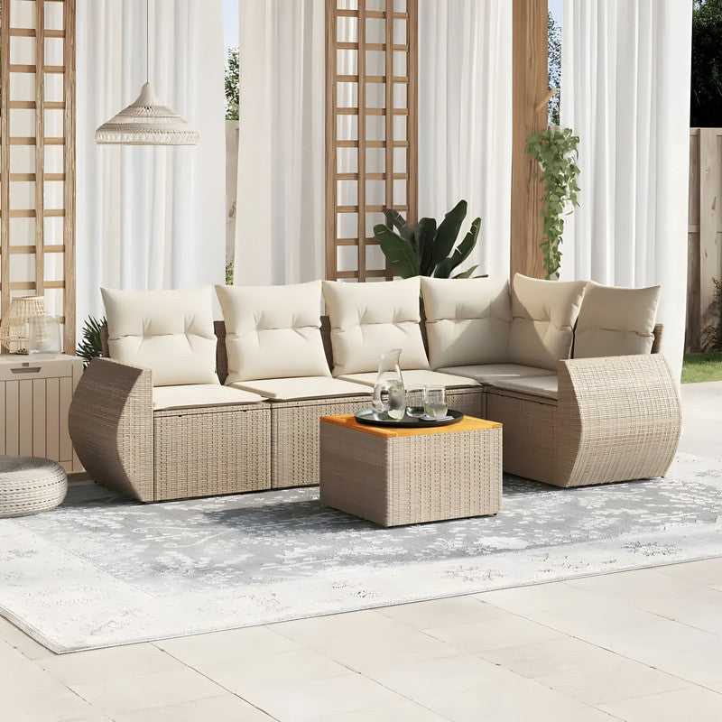 6-piece Garden Dining Set