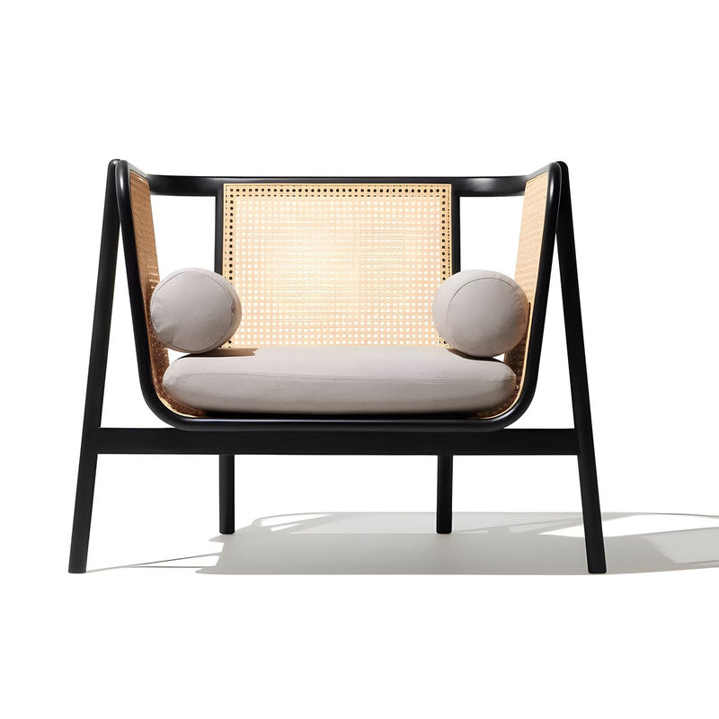 Chair with Combination Rattan and Cushion