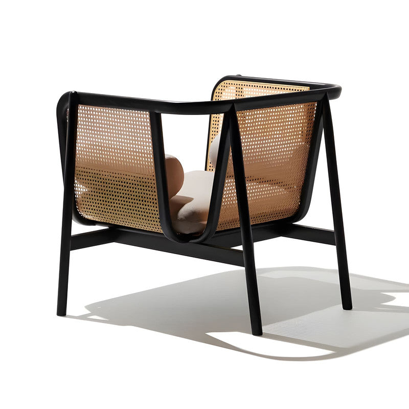 Chair with Combination Rattan and Cushion