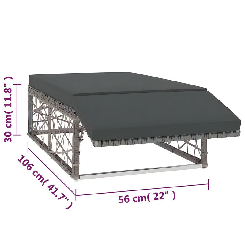 2-piece Garden Lounge Set